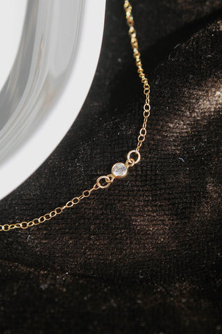 Delicate Choker Charm Necklace