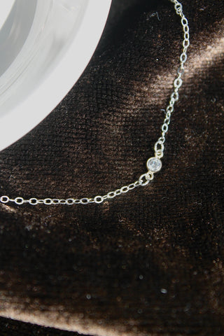 Delicate Choker Charm Necklace