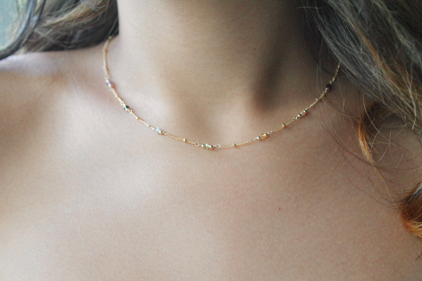 7 Chakras Chain Necklace
