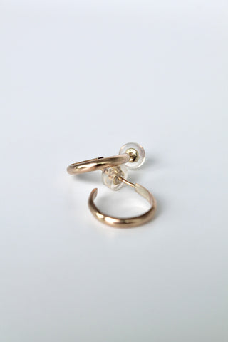 Domed Mini Hoops