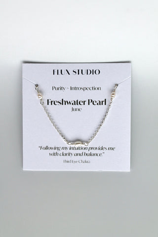 Multi Birthstone Bracelet - Freshwater Pearl (June) - Purity