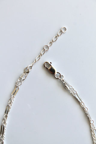 Custom Tourmaline Double Chain Bracelet