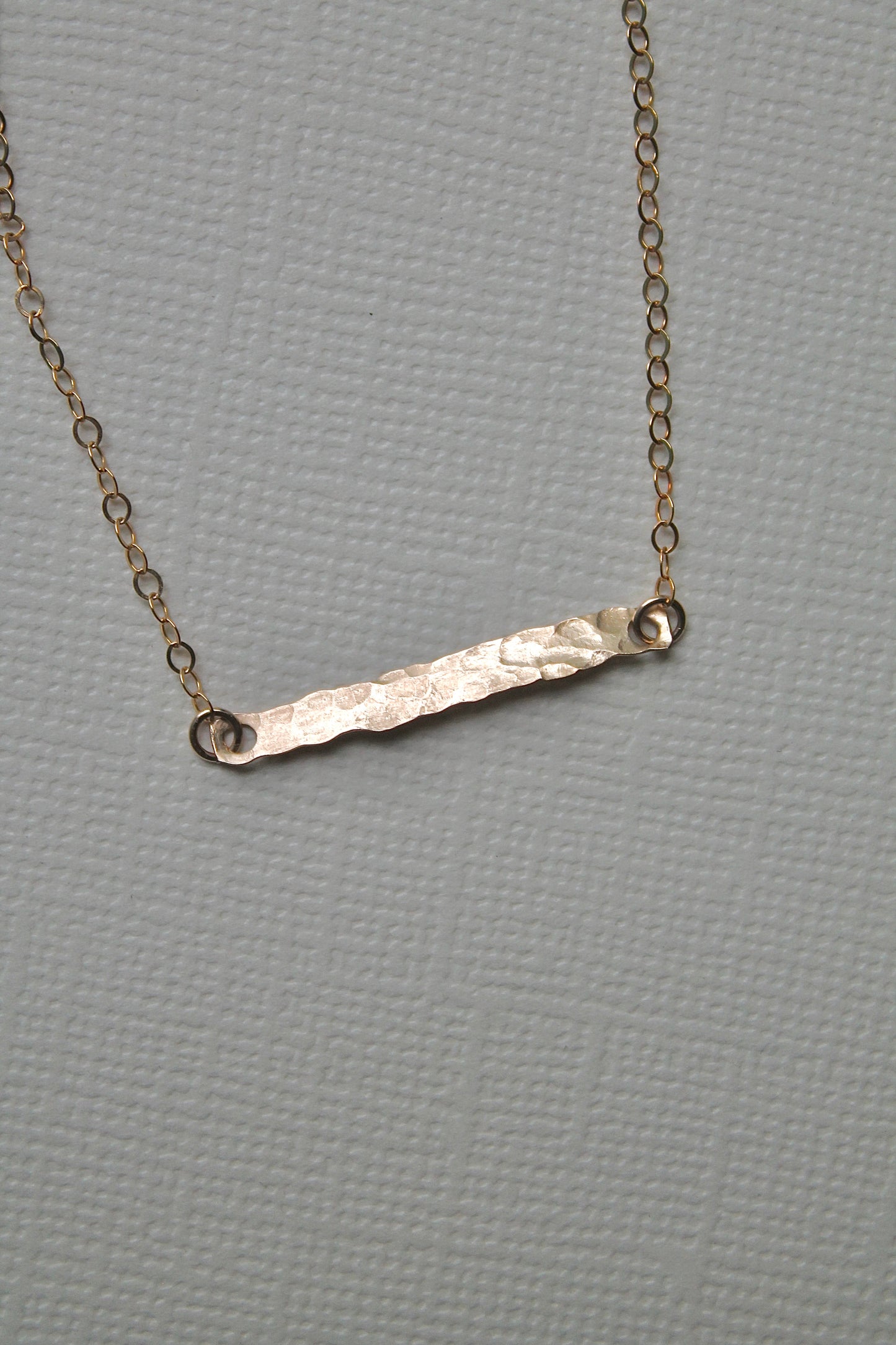 Hammered Bar Bracelet