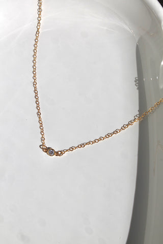 Delicate Choker Charm Necklace