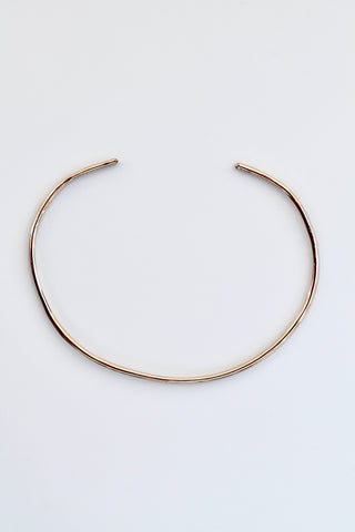 Hammered Open Bangle