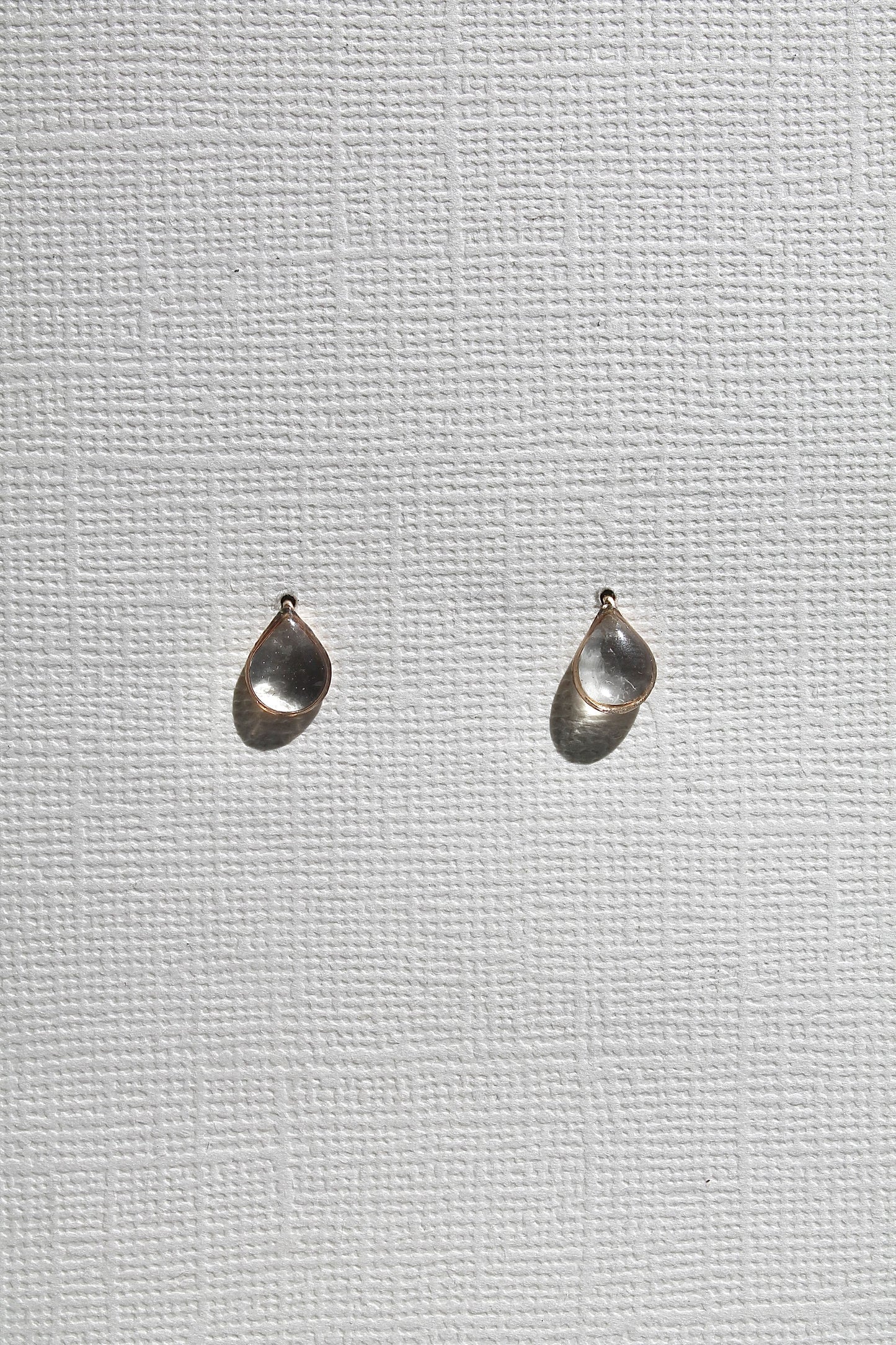 "APRIL SHOWERS" RAINDROP STUDS - 14K GOLD FILLED