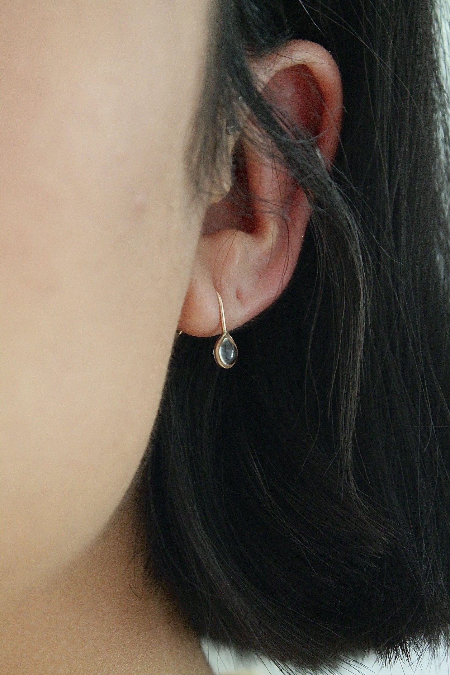 "APRIL SHOWERS" MINI RAINDROP THREADERS - 14K GOLD FILLED