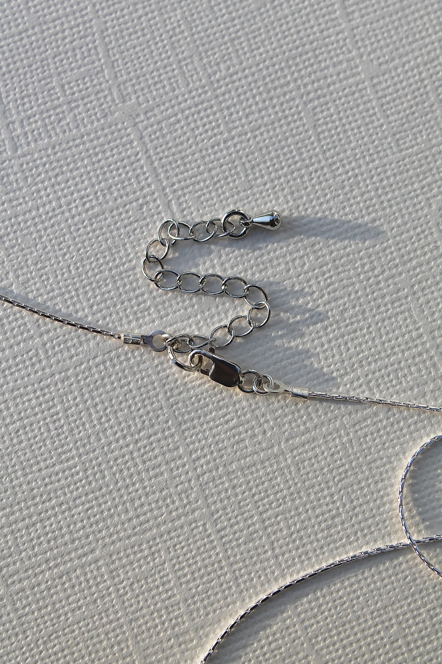 PHLOX PENDANT NECKLACE - STERLING SILVER