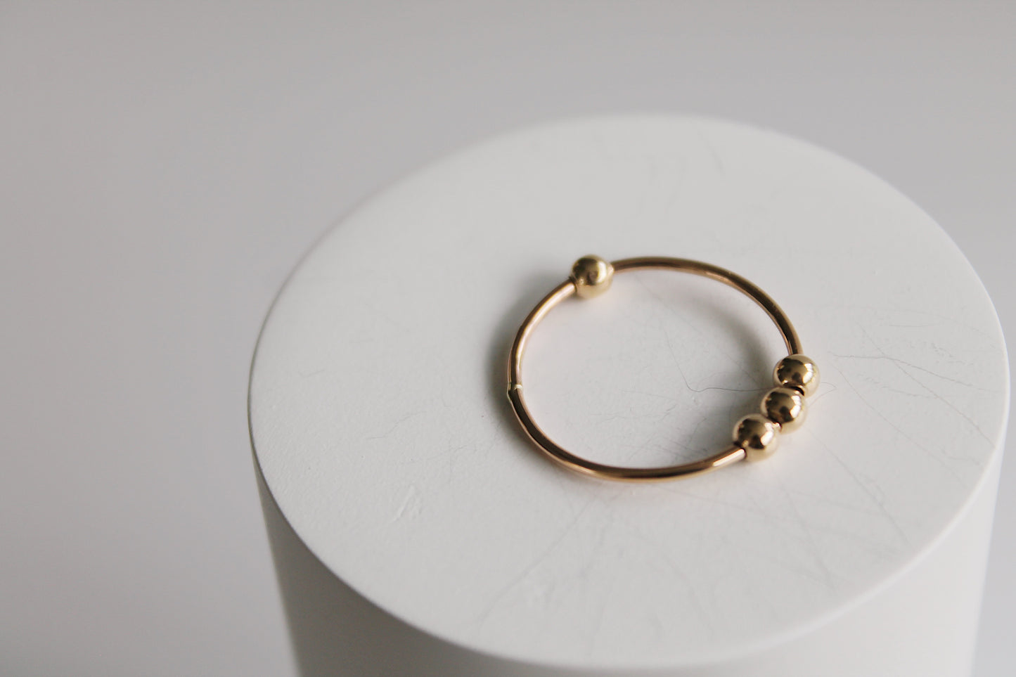 Cameron Beaded Spinner Ring