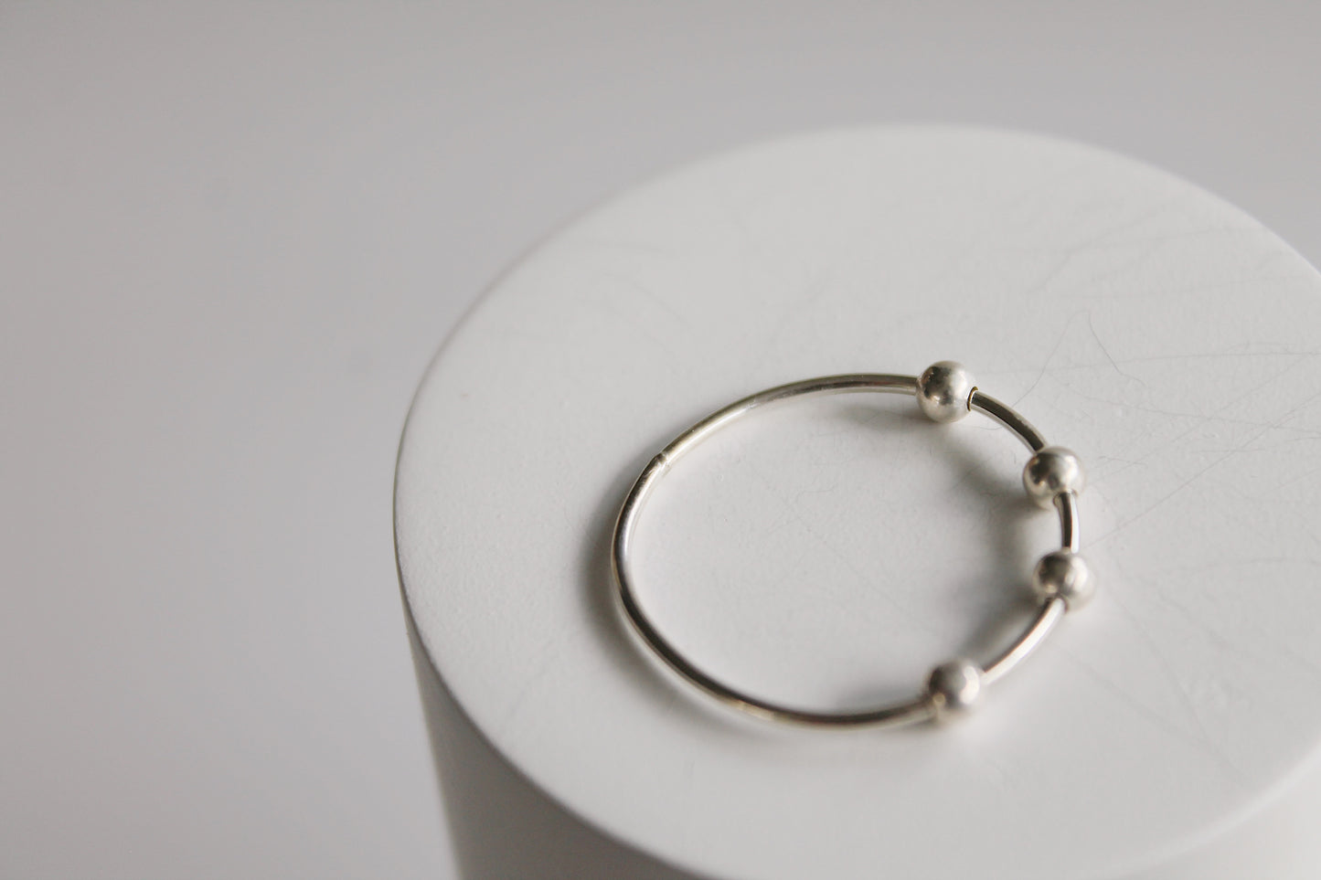 Cameron Beaded Spinner Ring