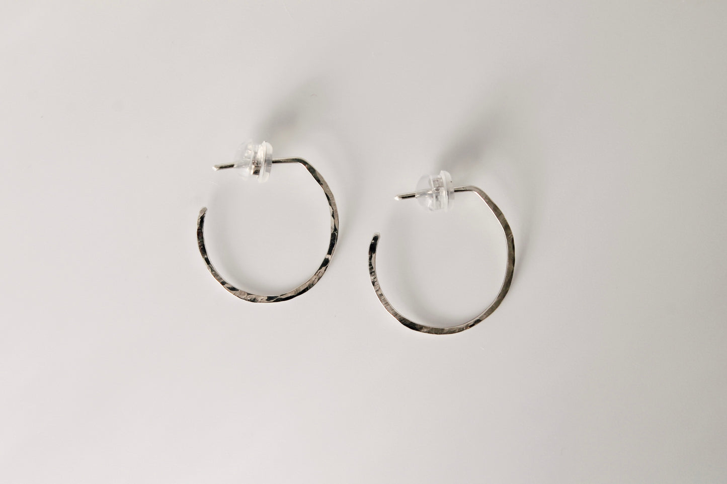 Jane Midi Hammered Hoops