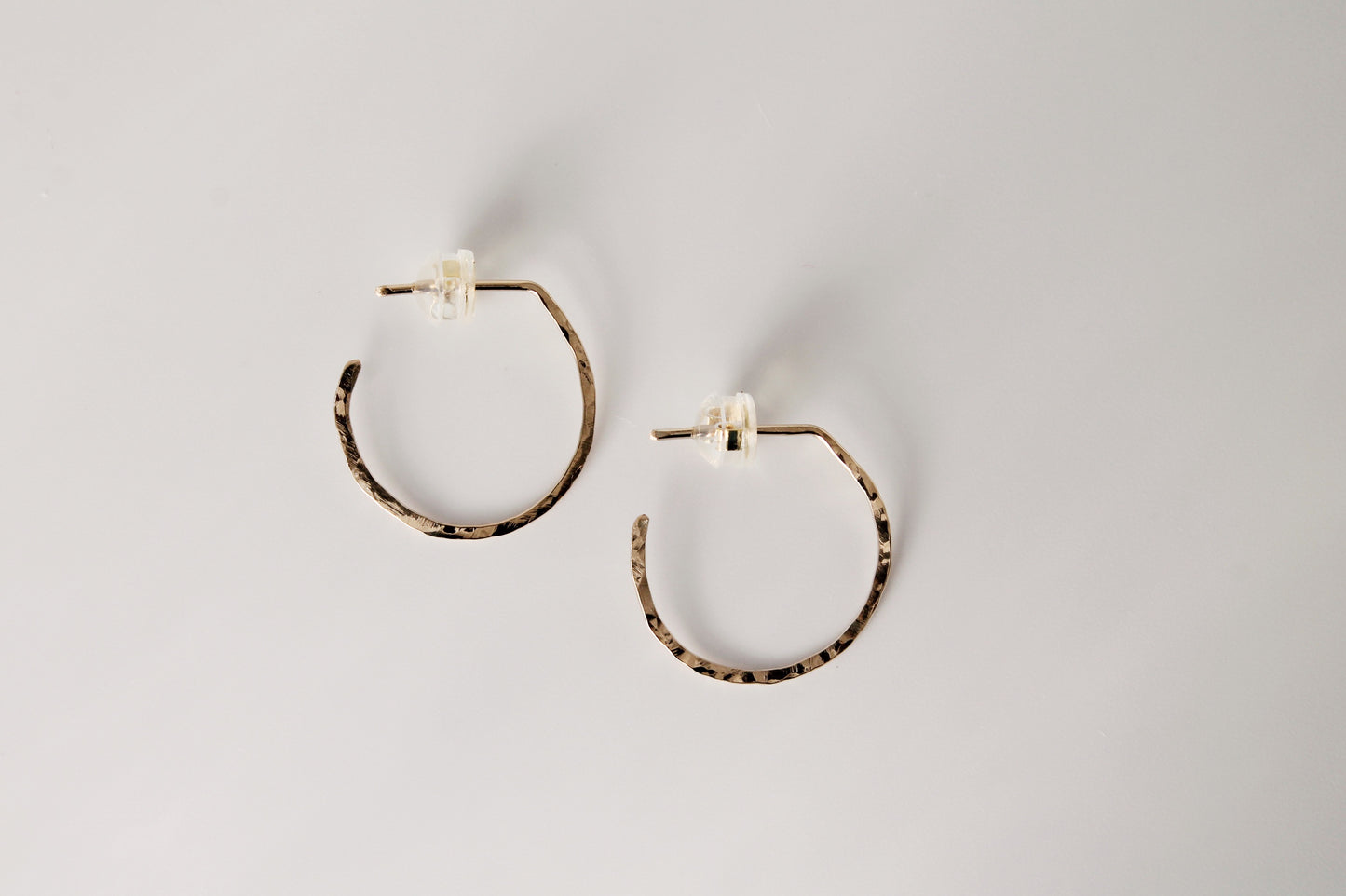 Jane Midi Hammered Hoops