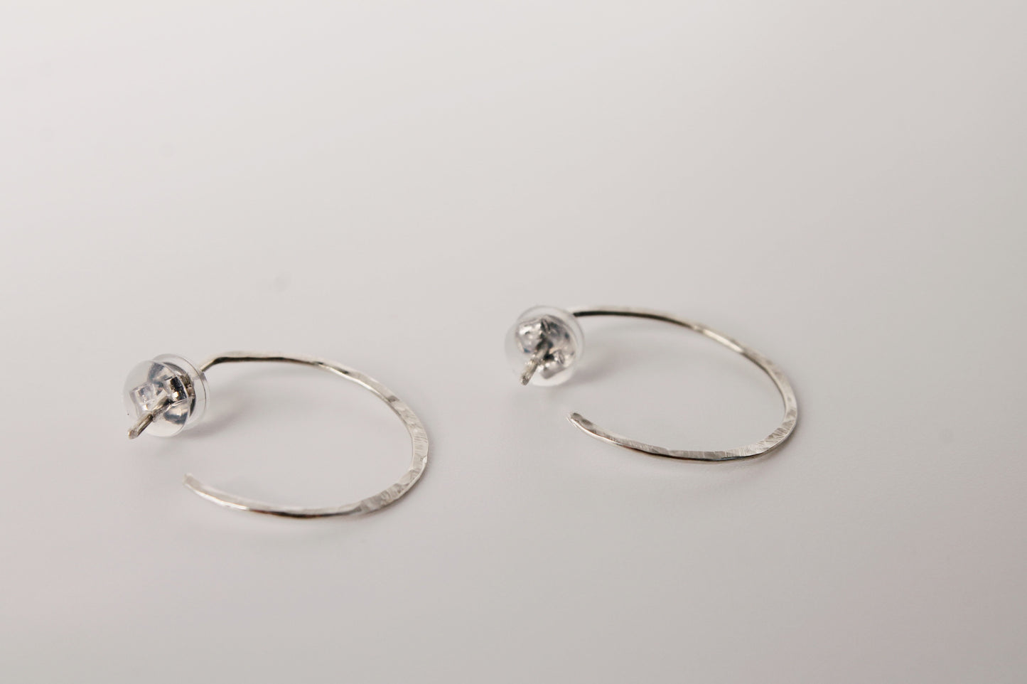 Jane Midi Hammered Hoops