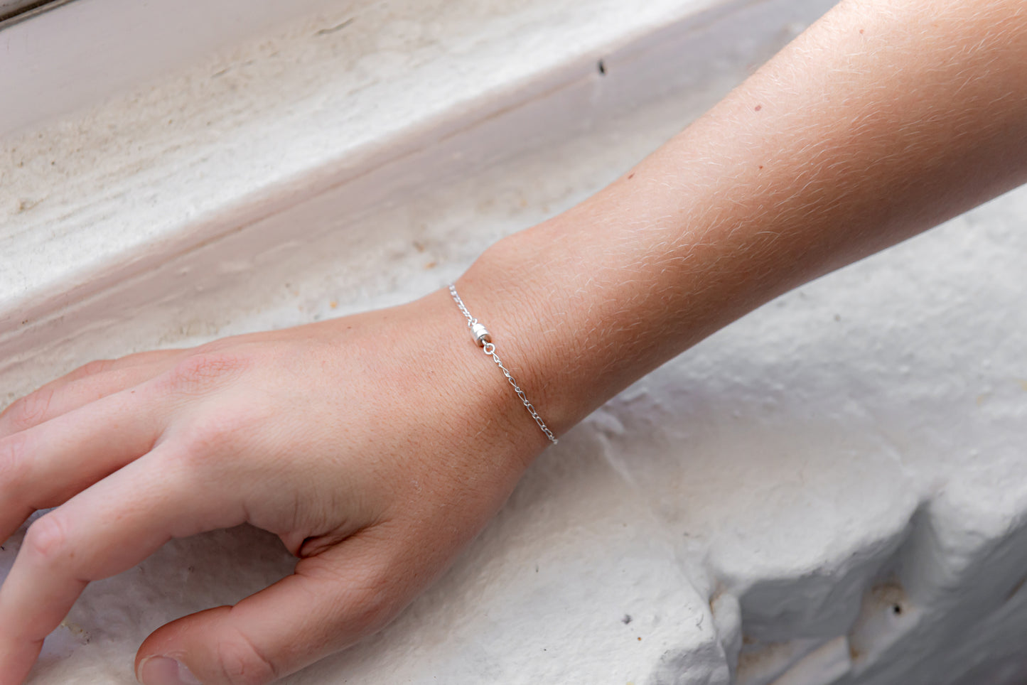Wren Pearl Bar Bracelet