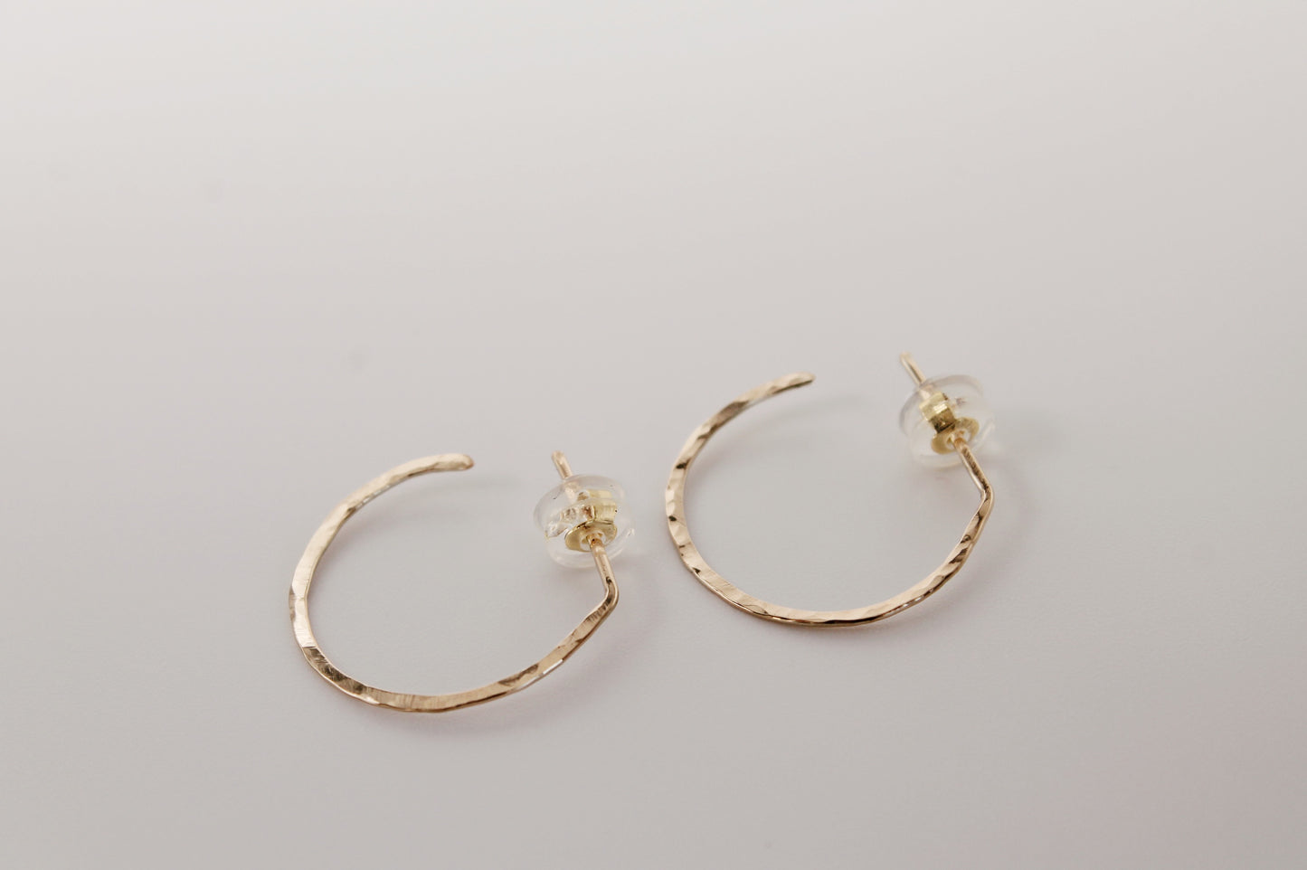 Jane Midi Hammered Hoops