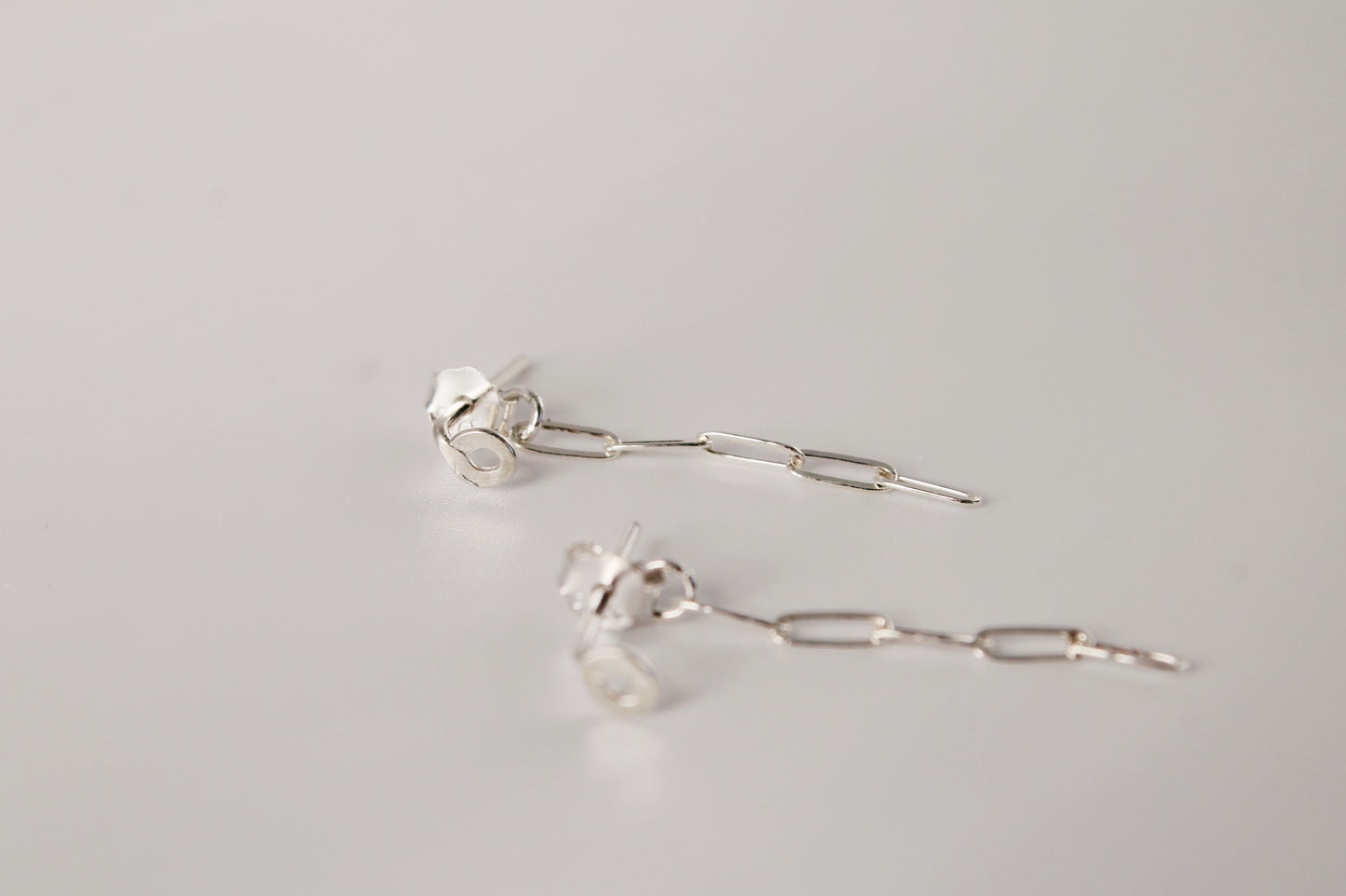 Quilo Chain Backing Earrings