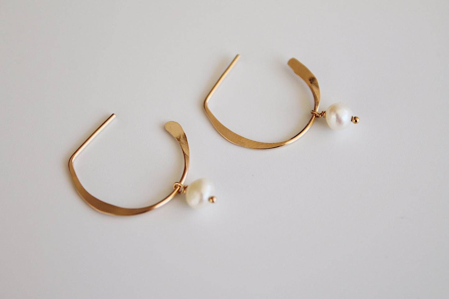 Birthstone Drop Hoops