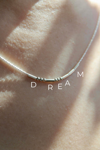 Morse Code Necklace