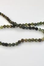 Threader Hoops (Green Tourmaline)