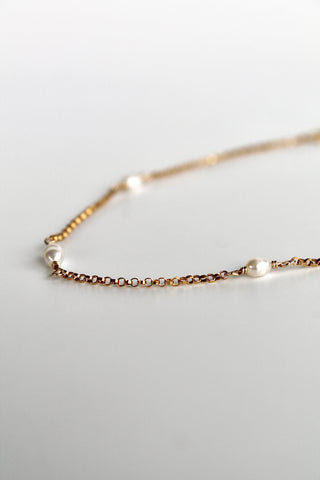 Multi Birthstone Bracelet - Freshwater Pearl (June) - Purity