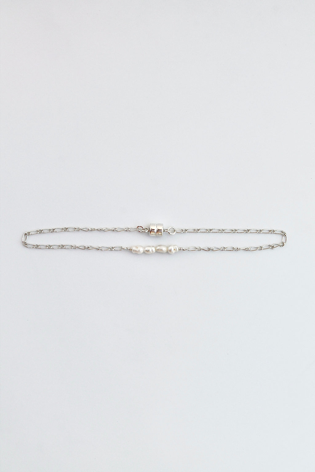 Pearl Bar Chain Bracelet