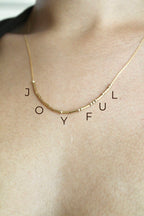 Morse Code Necklace