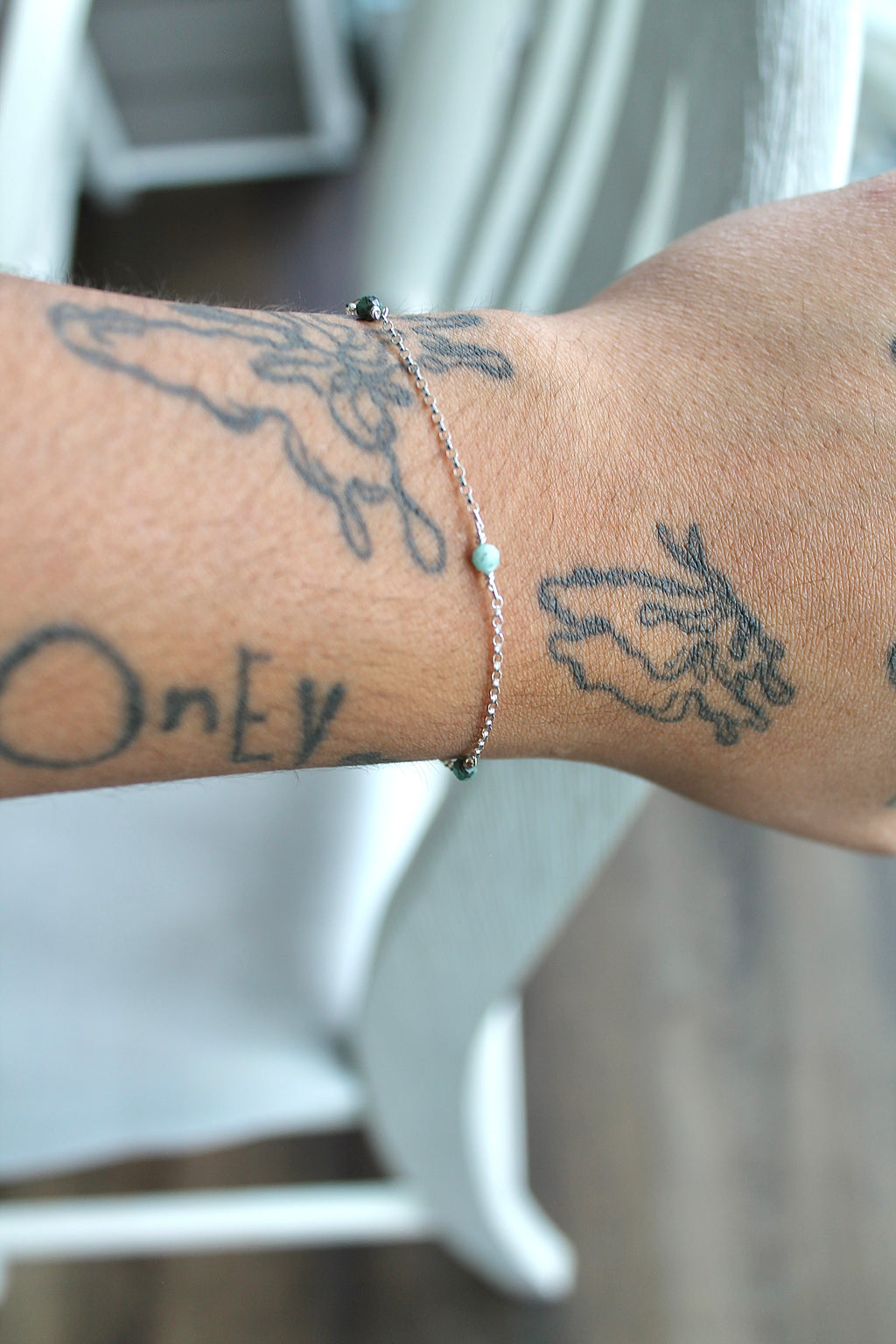 Multi Birthstone Bracelet - Emerald (May) - Rejuvenation