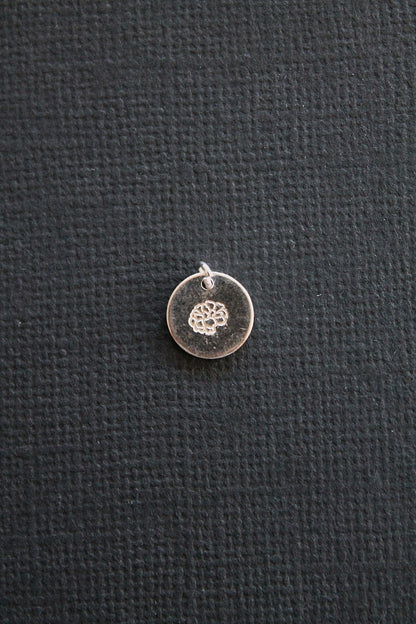 BIRTH FLOWER CHARMS - STERLING SILVER