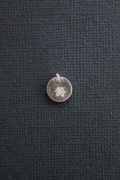 BIRTH FLOWER CHARMS - STERLING SILVER