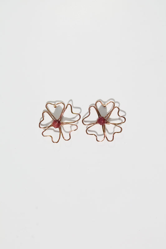 PHLOX STUDS - 14K GOLD FILLED