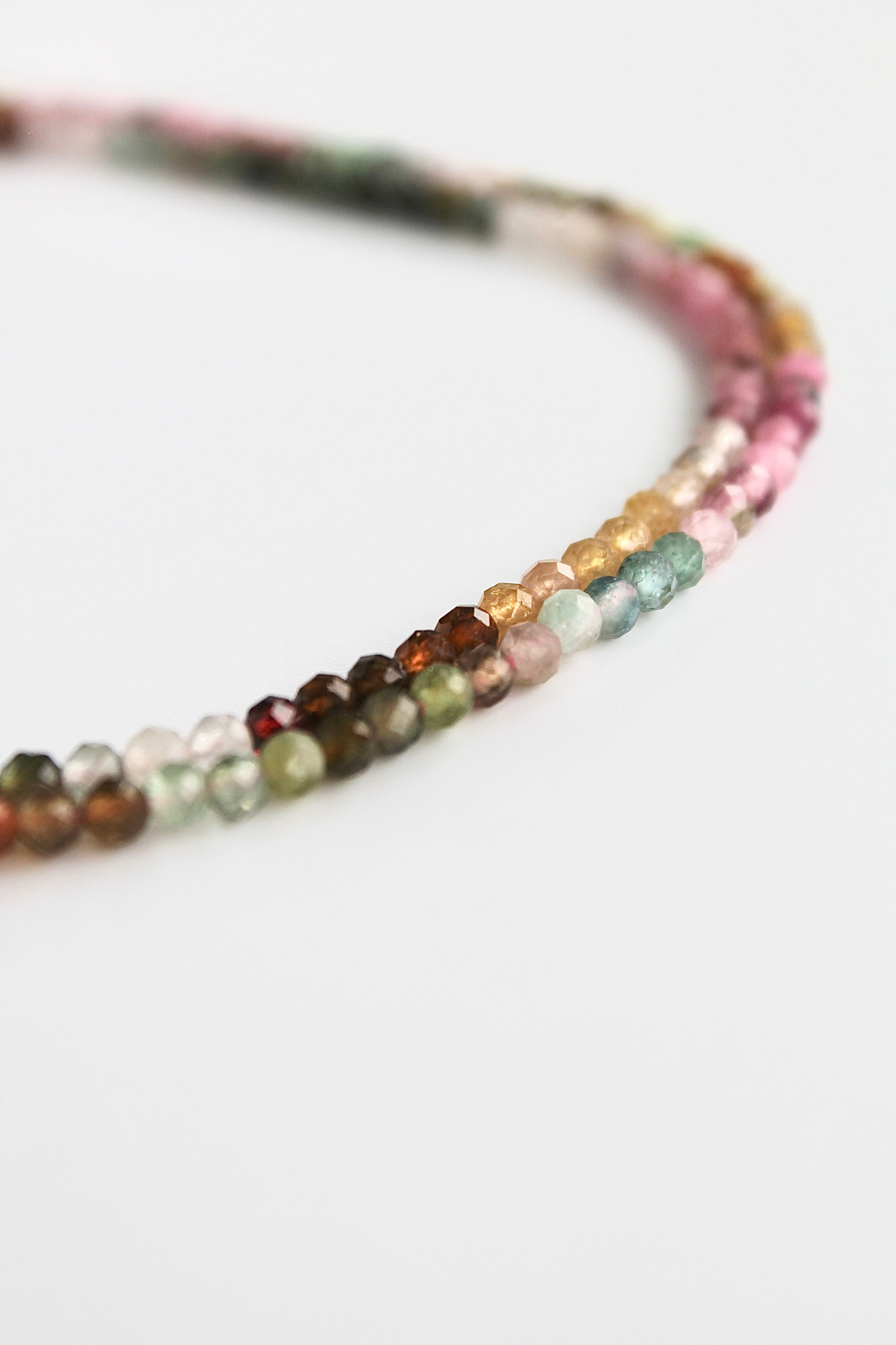 Birthstone Bar Necklace - Tourmaline (October) - Alignment