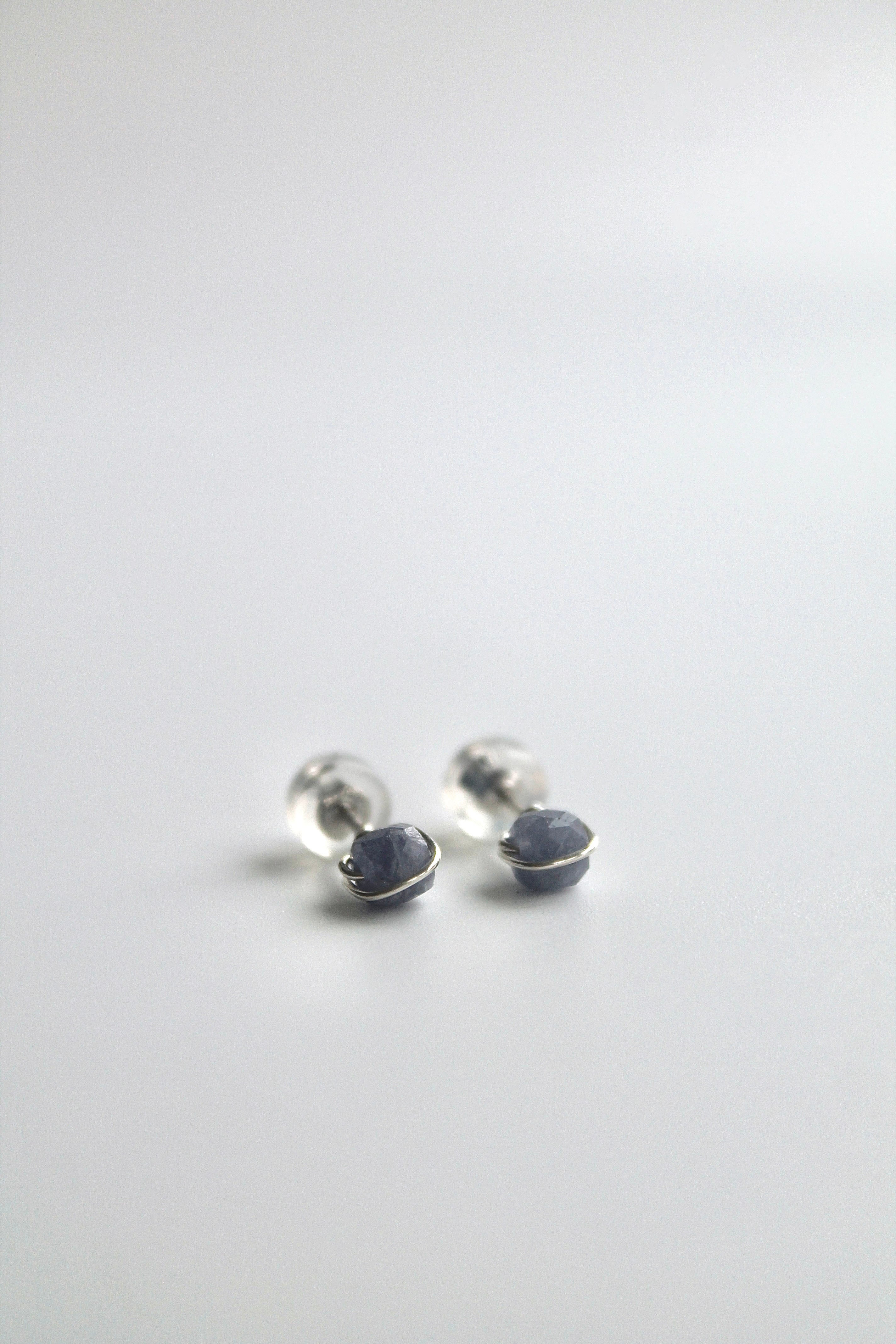 Birthstone Studs - Tanzanite (December) - Enlightenment