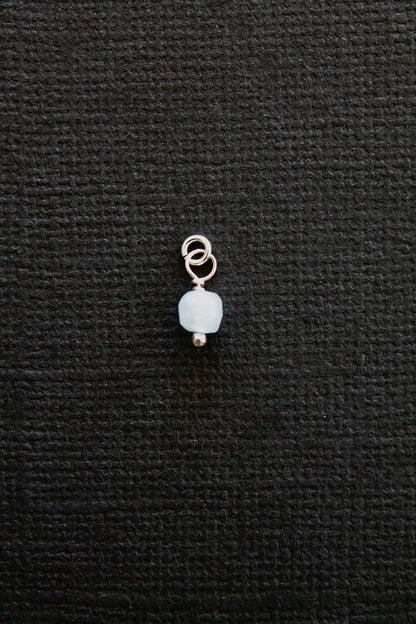 BIRTHSTONE CHARMS - STERLING SILVER