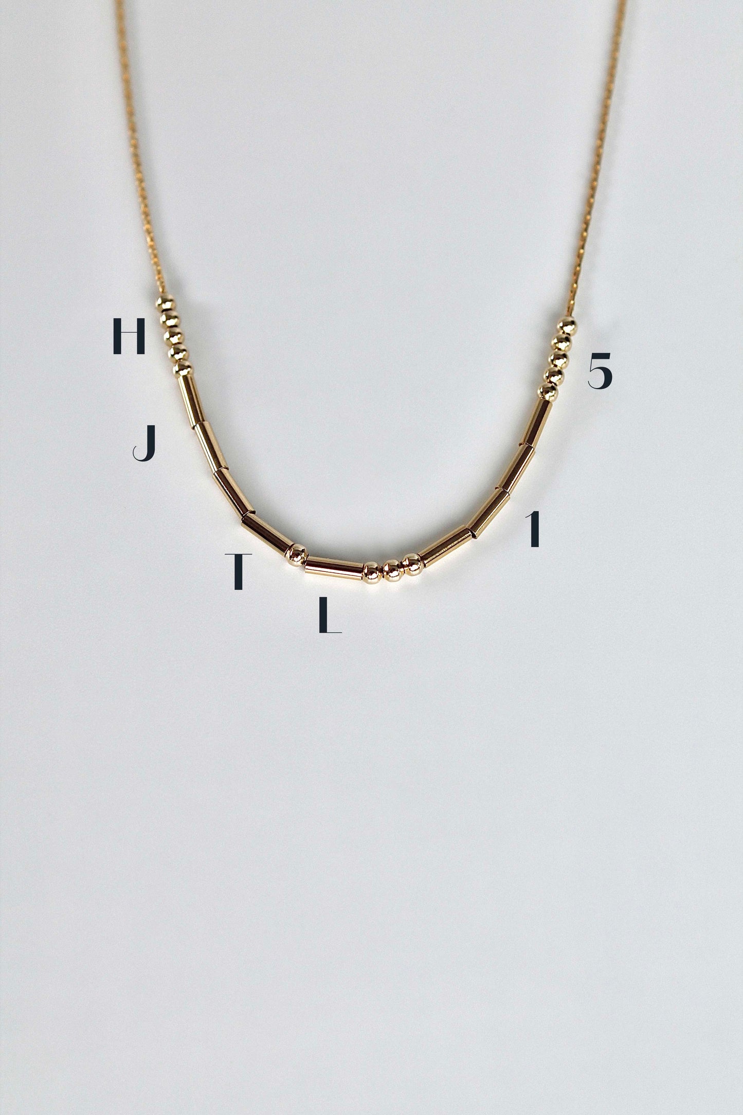 Morse Code Necklace