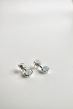 Birthstone Studs - Aquamarine (March) - Emotional Depth