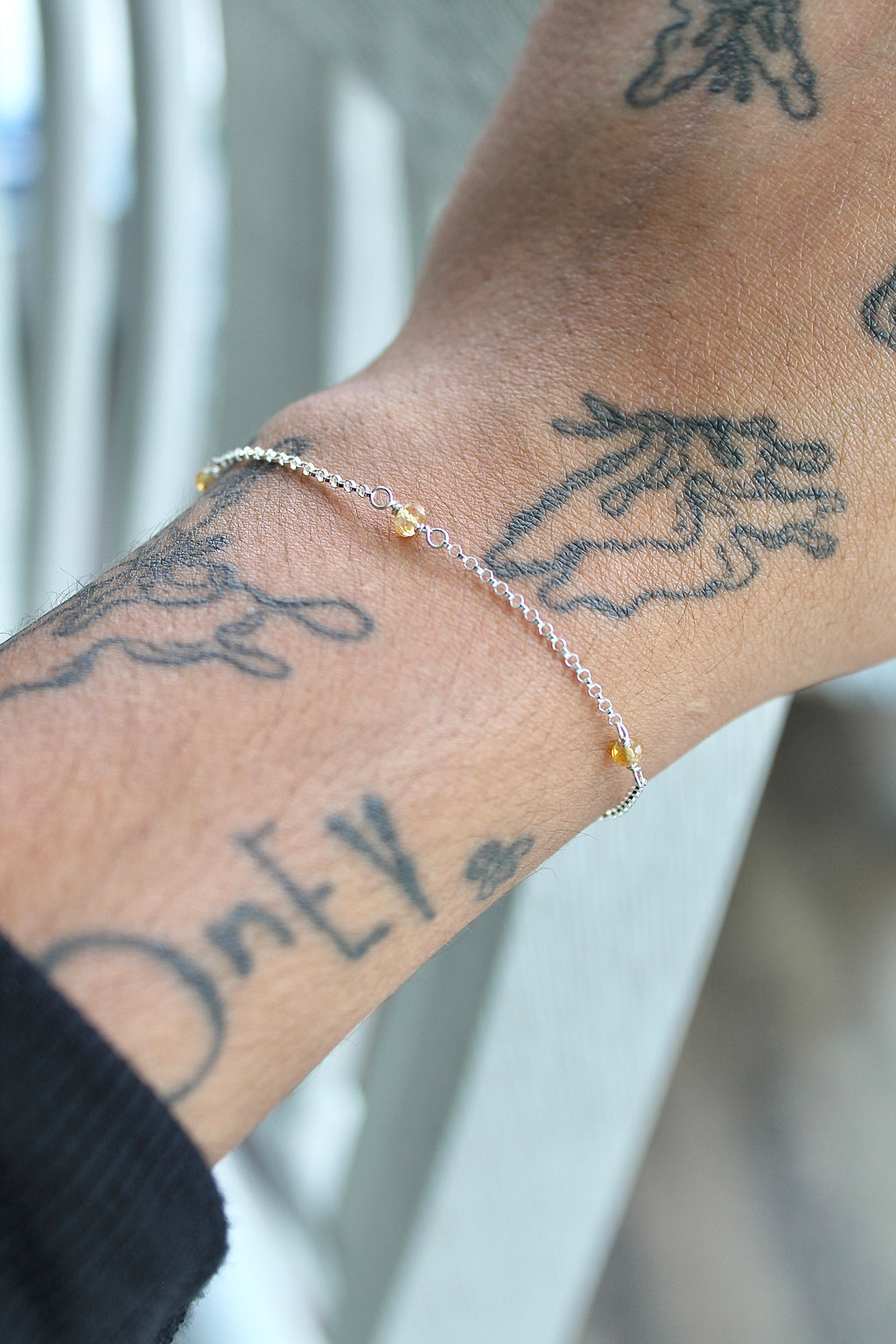 Multi Birthstone Bracelet - Citrine (November) - Personal Power