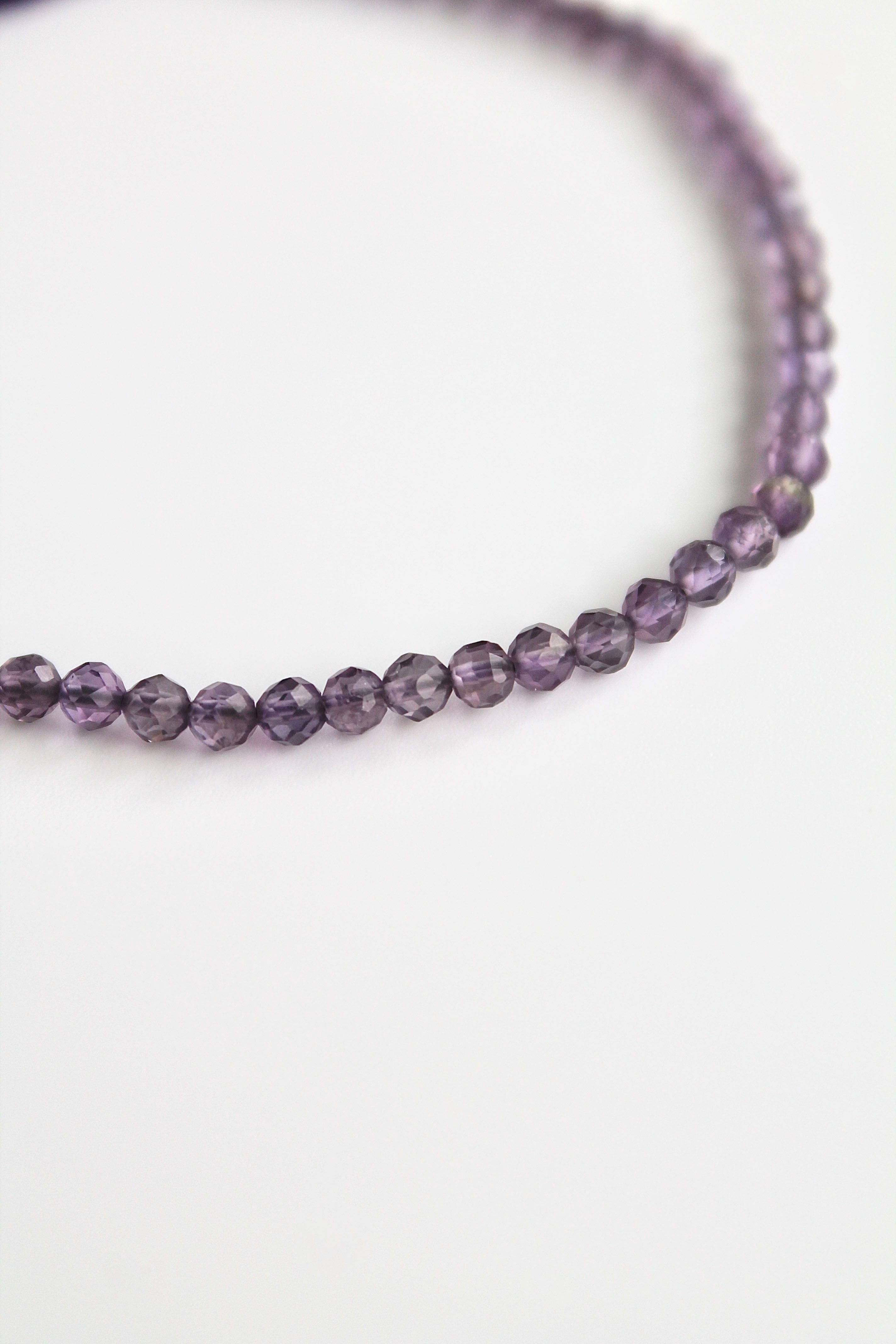 Multi Birthstone Bracelet - Amethyst (February) - Serenity