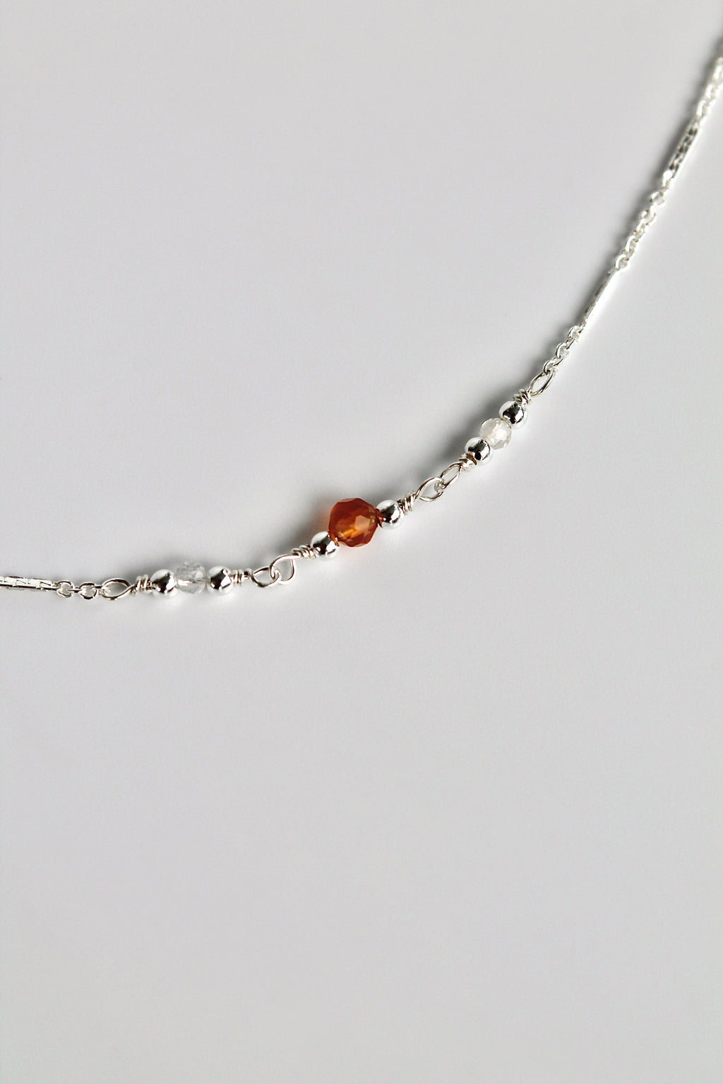 Bracelet de guérison d'abondance (Citrine et cornaline)