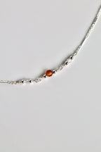 Bracelet de guérison d'abondance (Citrine et cornaline)