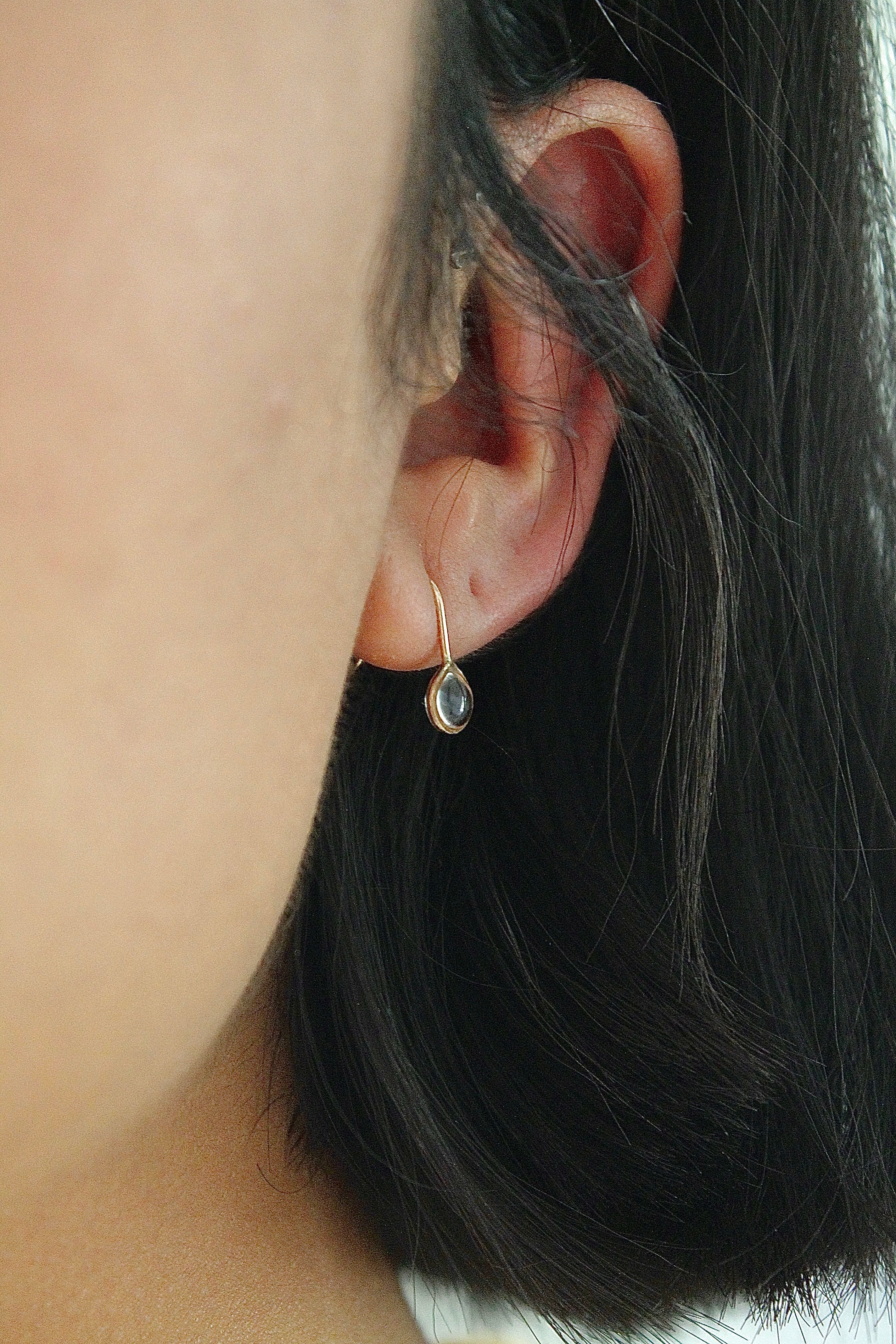 "April Showers" Resin Raindrop Threaders