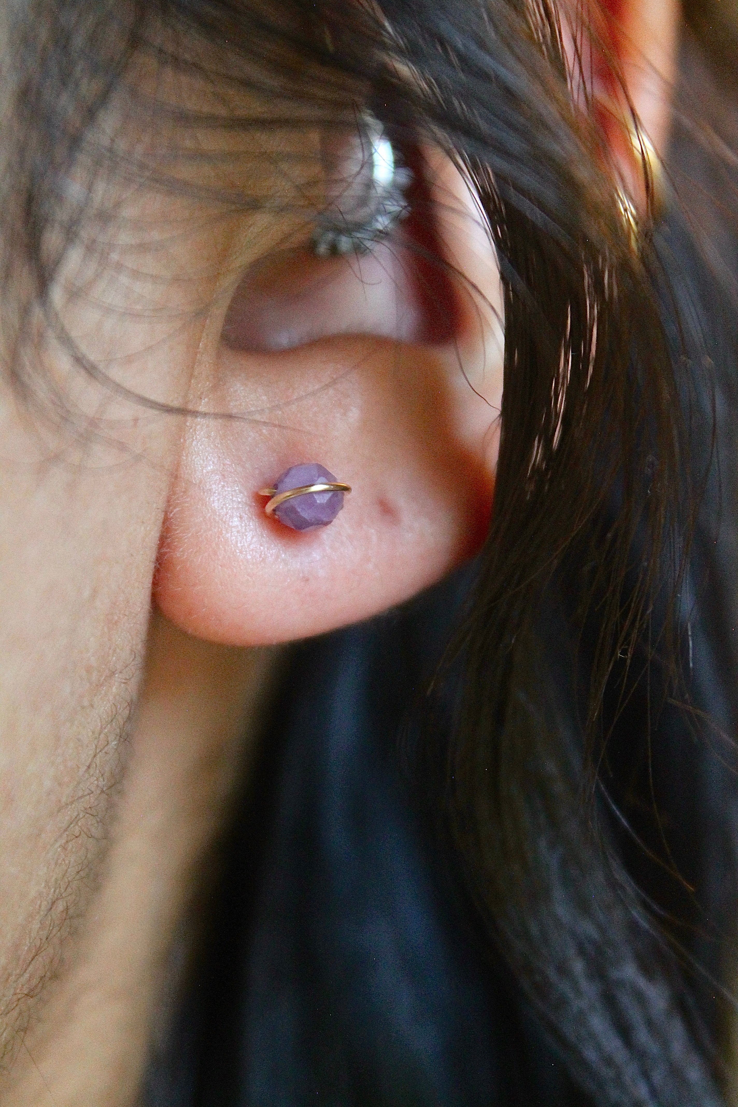 Birthstone Studs - Ruby (July) - Passion