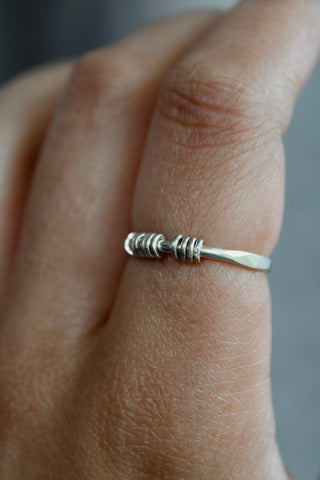 Abacus Fidget Ring