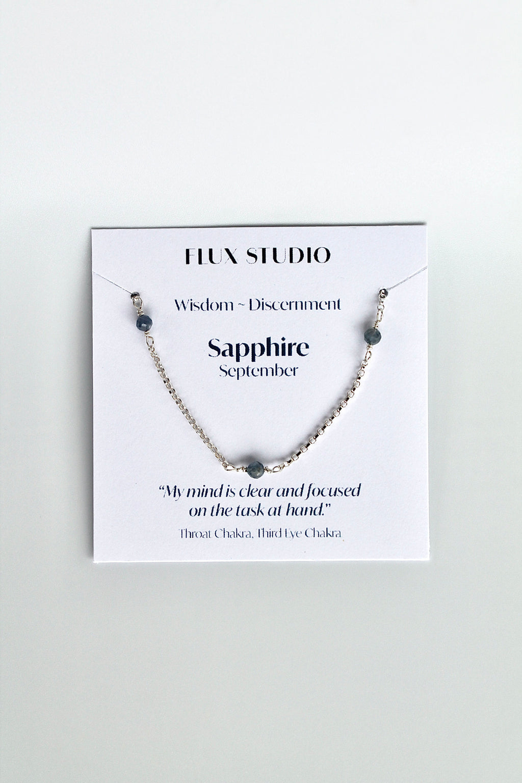 Multi Birthstone Bracelet - Sapphire (September) - Wisdom