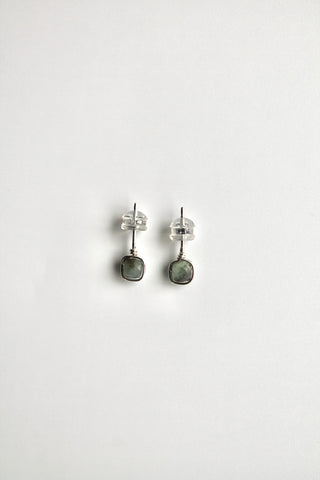 Birthstone Studs - Emerald (May) - Rejuvenation