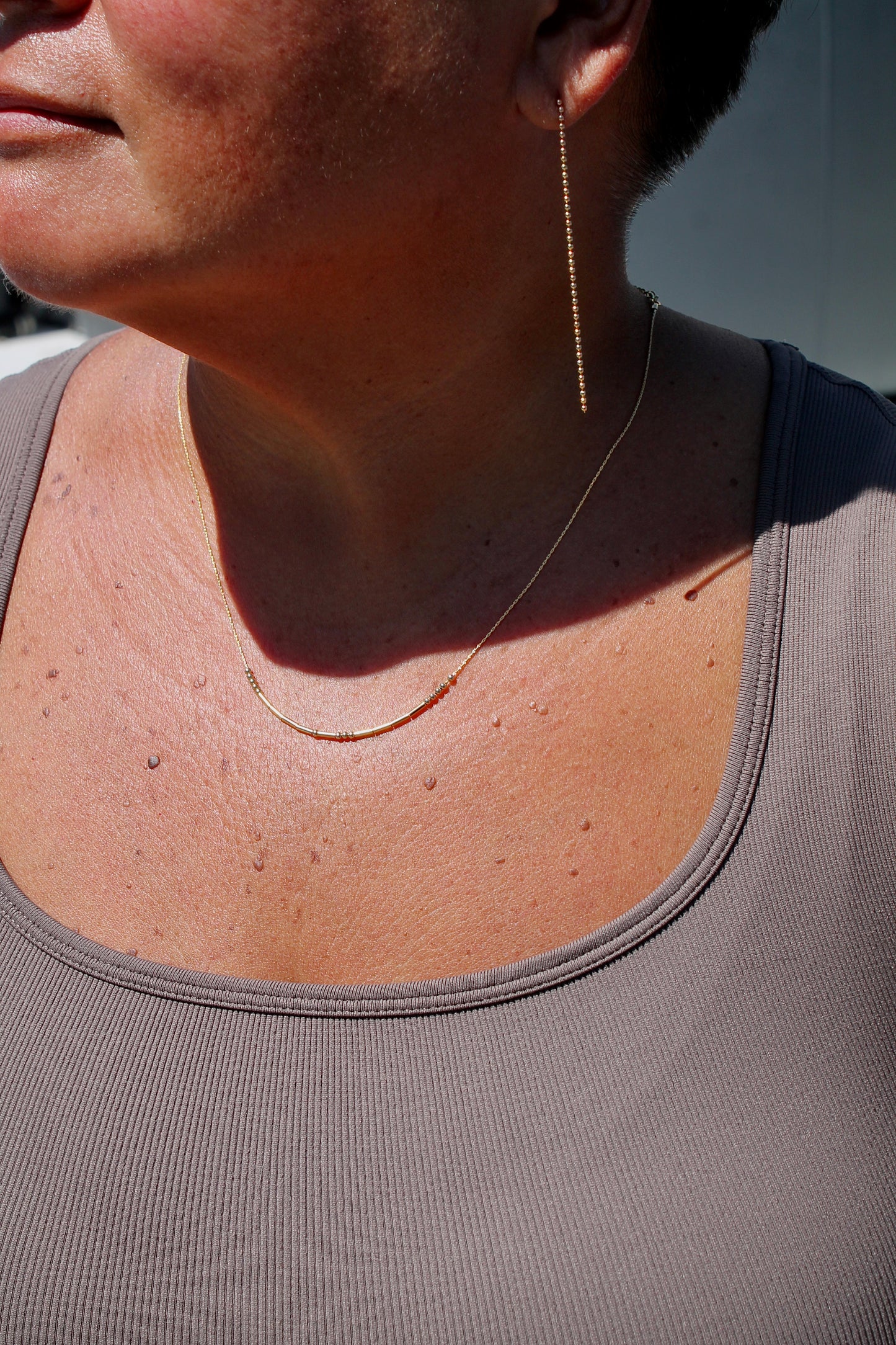 Morse Code Necklace