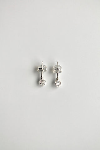 Birthstone Studs - Herkimer Diamond (April) - Divine Connection