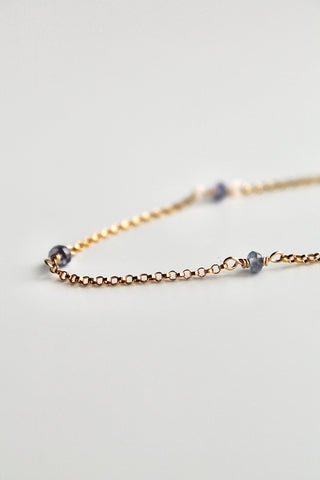 Pulsera con múltiples piedras de nacimiento: tanzanita (diciembre) - Enlightenment