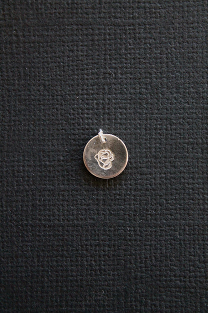 BIRTH FLOWER CHARMS - STERLING SILVER