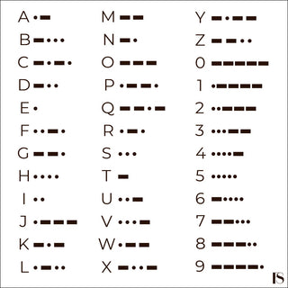 Morse Code Necklace