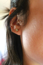 Birthstone Studs - Peridot (August) - Good Fortune
